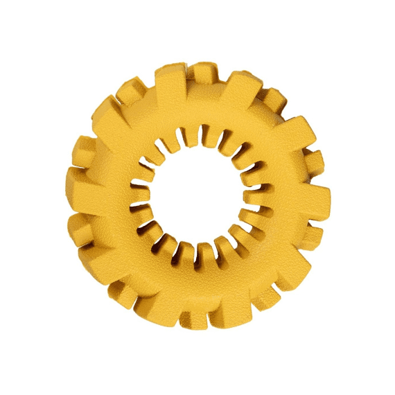 Kauwspeeltje Griplay Band 13x13x3,5cm Geel