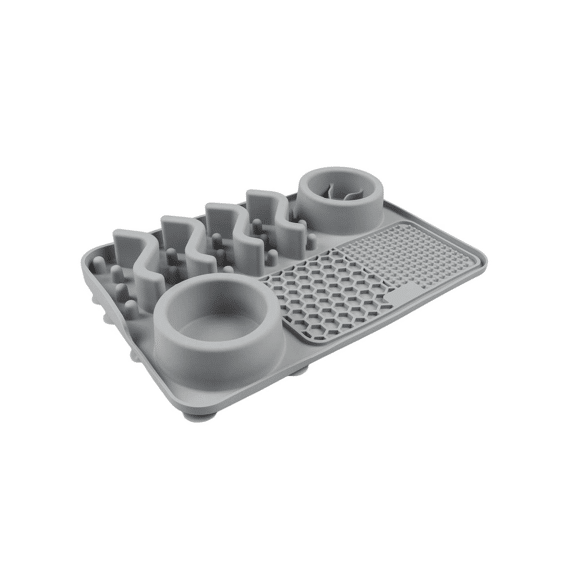 Anti-schrok Eetkom 4-in-1 125ml-30x20x4cm Grijs