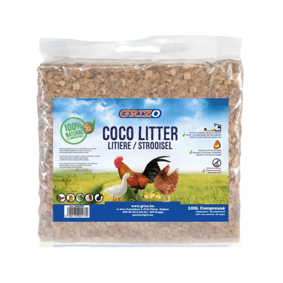 Coco Litter Natuurlijk Strooisel 100l