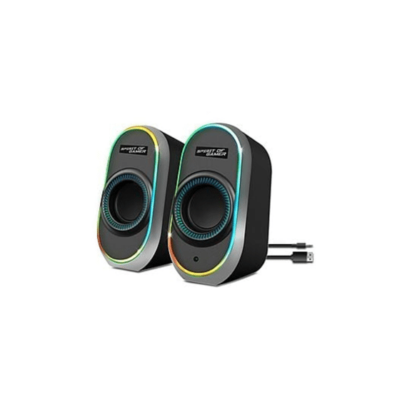 Spirit Of Gamer Bluetooth Speaker Pc Fanatic 500 Stereo Sound Rgb Zwart