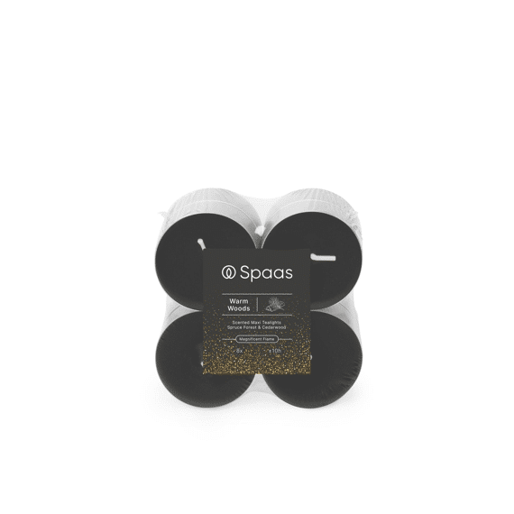 Spaas Maxi Geurtheelichten 10u X8 - Warm Woods