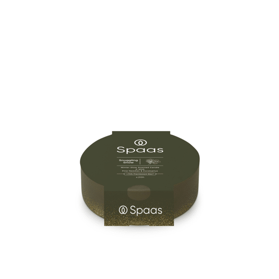 Spaas Winter Glow Geurkaars 4-wiek 20u - Snuggling Snow