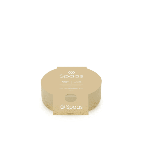 Spaas Winter Glow Geurkaars 4-wiek 20u - Fierce Fire