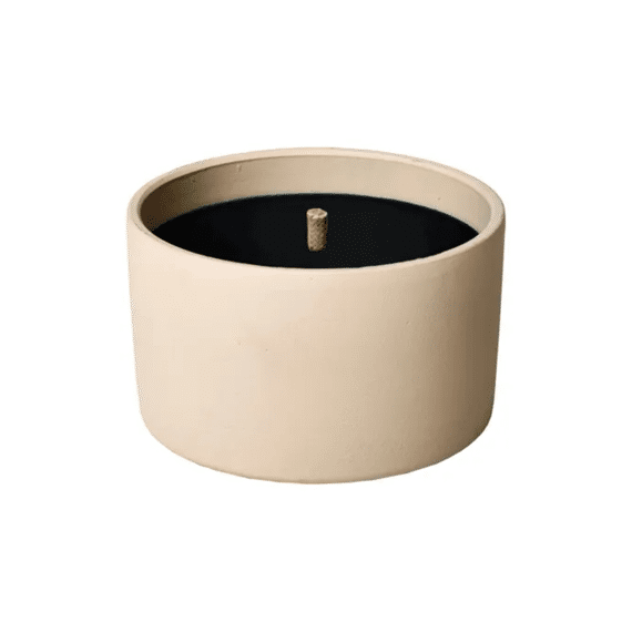 Spaas Modern Flame In Witte Terracotta 13,8 Cm