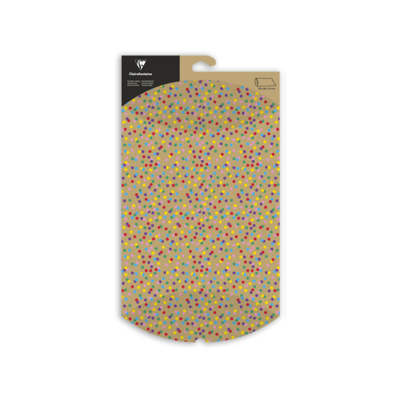 Geschenktas Puntjes Multicolor 30x40cm