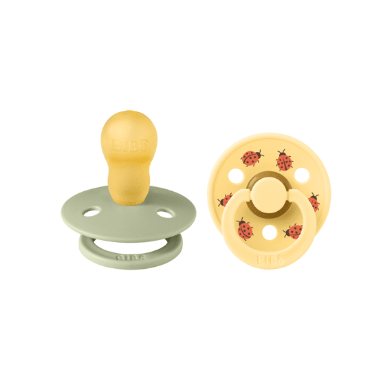 Bibs Fopspeen T3 +18m Studio Duo Garden Lady Sage/butter