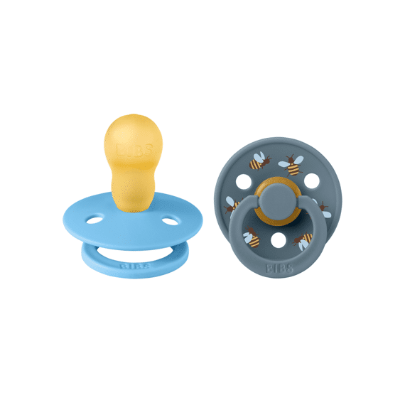 Bibs Fopspeen T3 +18m Studio Duo Garden Bee Blue/breeze