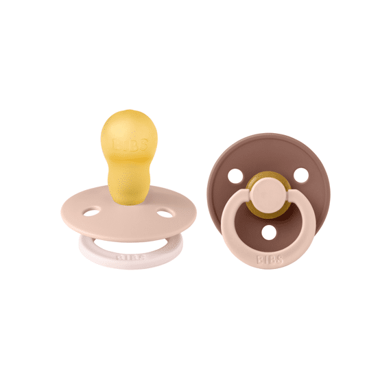 Bibs Fopspeen T3 +18m Studio Duo Fusion Blush/woodchuck