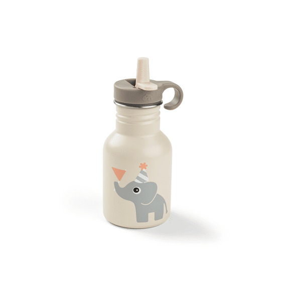 Done By Deer Metalen Drinkfles Celebration Sand 350 Ml