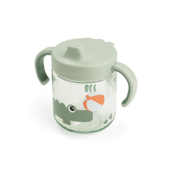 Done By Deer Learning Spout Cup 2-handle Playground Green