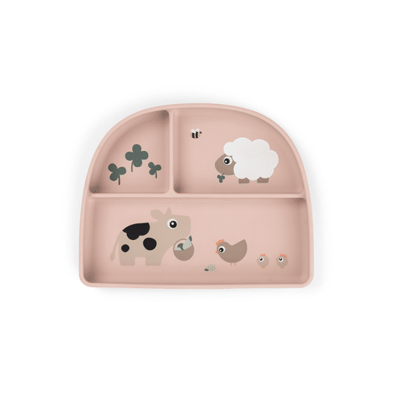 Done By Deer Stick&stay Bord Met Verdeelvakjes Tiny Farm Powder