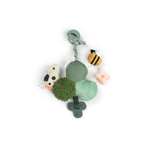 Done By Deer Activity Mirror W/clip Tiny Farm Green