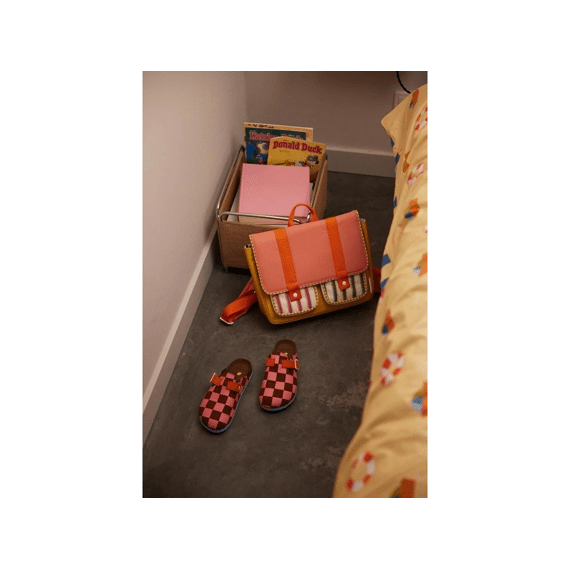 Sticky Lemon Schooltas Wonders Coral Pink/submarine Yellow