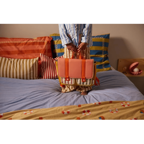 Sticky Lemon Schooltas Wonders Coral Pink/submarine Yellow