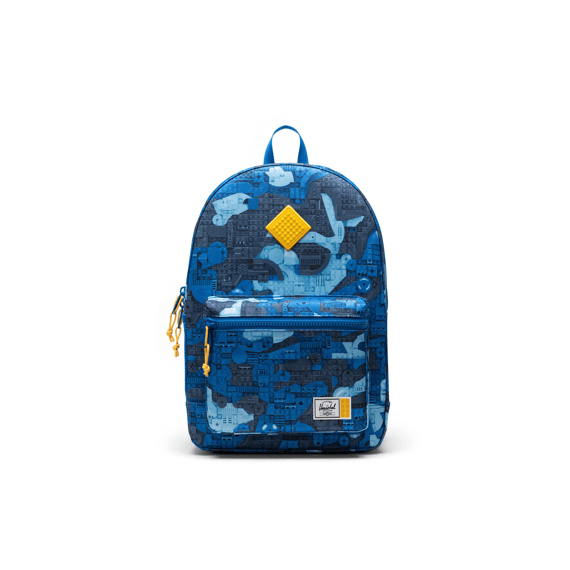 Herschel Rugzak Jr Heritage Lego Abstract Bricks Blue