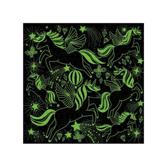 Mudpuppy Puzzel Glow In The Dark 300st Eenhoorns