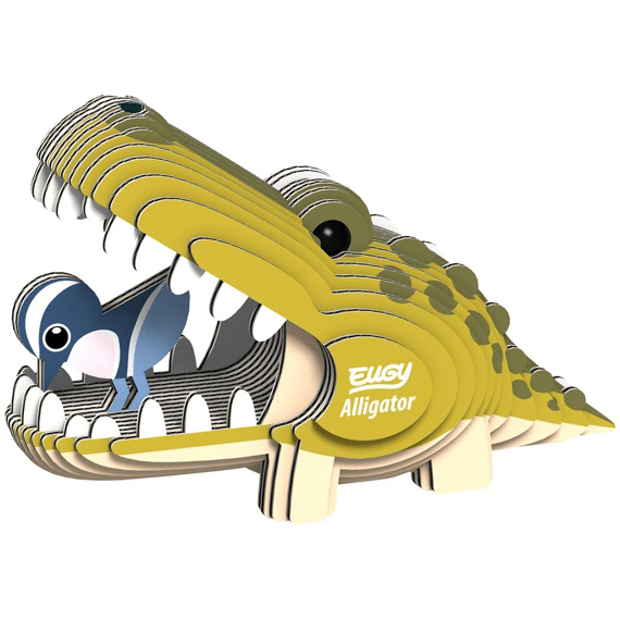 Eugy 3d Model Wild Dier Alligator