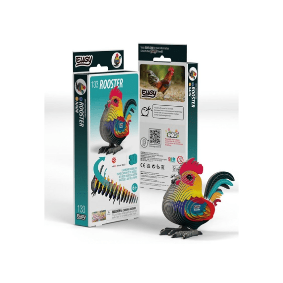 Eugy 3d Model Boerderijdier Haan