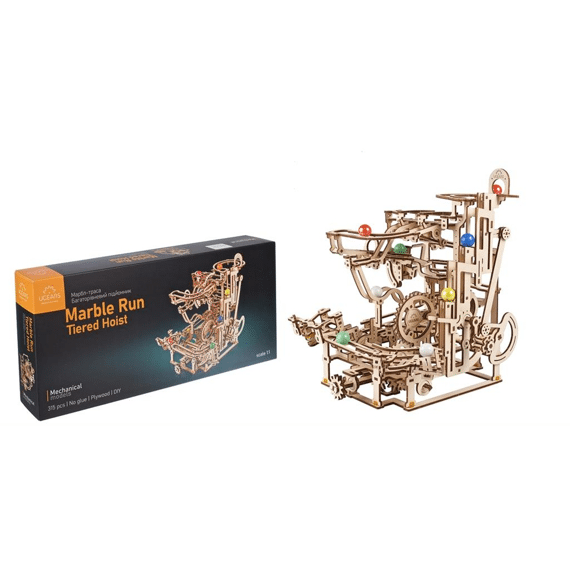 Ugears Modelbouw Knikkerbaan Traptakel