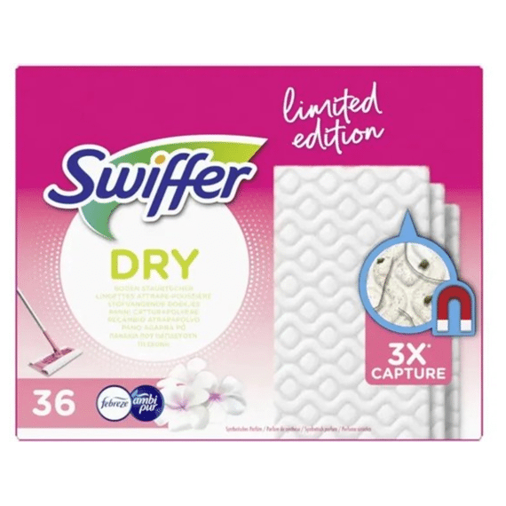 Swiffer Doekjes Navulling Limited Edition Pink 36st