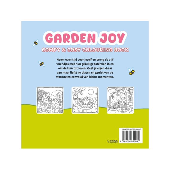 Garden Joy Cosy Colouring
