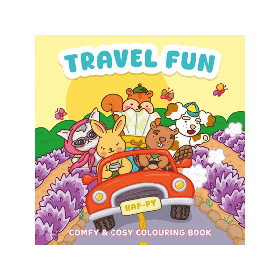 Travel Fun Cosy Colouring
