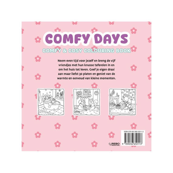 Comfy Days Cosy Colouring