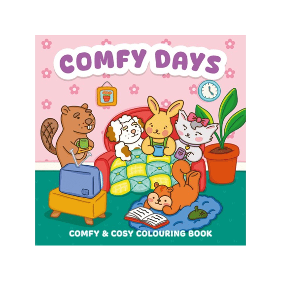 Comfy Days Cosy Colouring