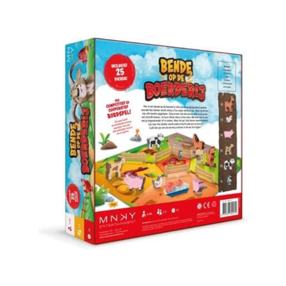 Bende Op De Boerderij Het Bordspel