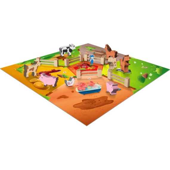 Bende Op De Boerderij Het Bordspel