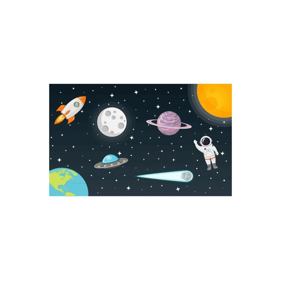 Finesse Placemat Anti-slip 30x45cm Lost In Space