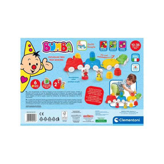 Clementoni Baby Sensorische Trein Bumba