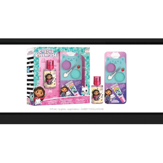 Gabbys Dollhouse Gift Set Eau De Toilette 30ml + Lip Gloss + Oogschaduw