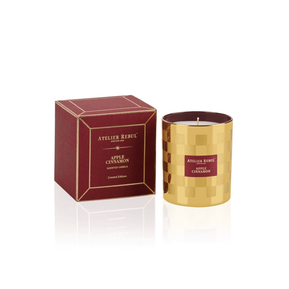 Atelier Rebul Geurkaars Apple Cinnamon 210gr