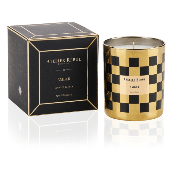 Atelier Rebul Geurkaars Amber 210gr