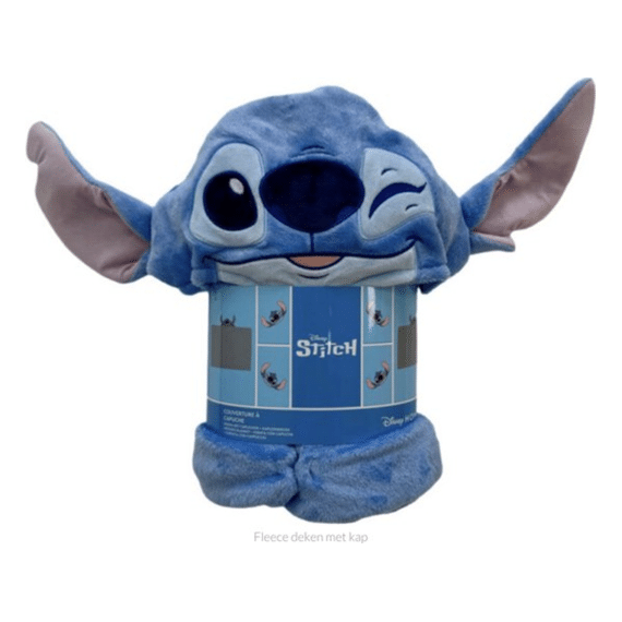 Plaid Met Kap Stitch 120x150cm