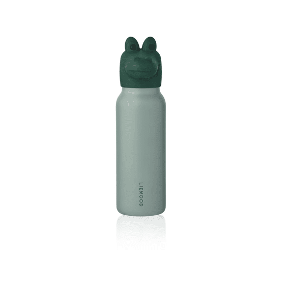 Liewood Drinkfles Falk 350ml Crocodile Peppermint / Garden Green