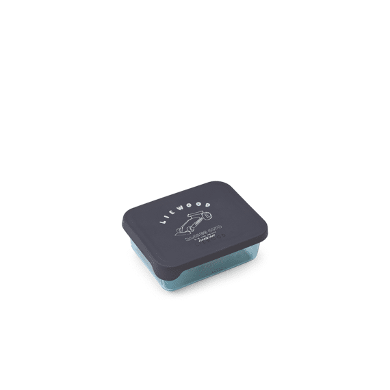 Liewood Snackbox Ako Tritan Race Car / Classic Navy