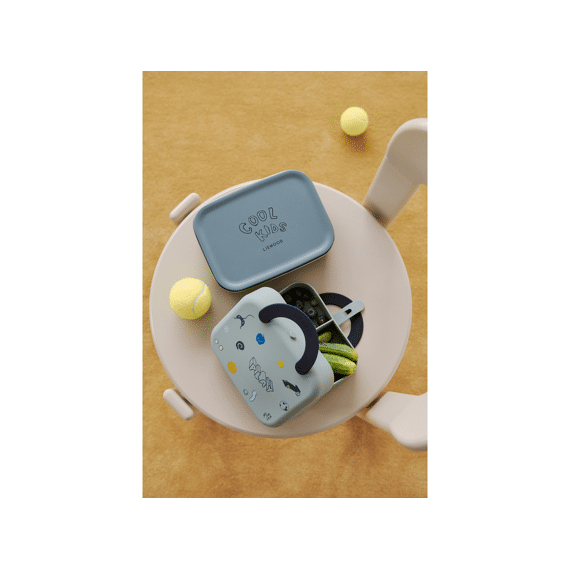 Liewood Lunchbox Foldable Elara Play / Dusty Peppermint