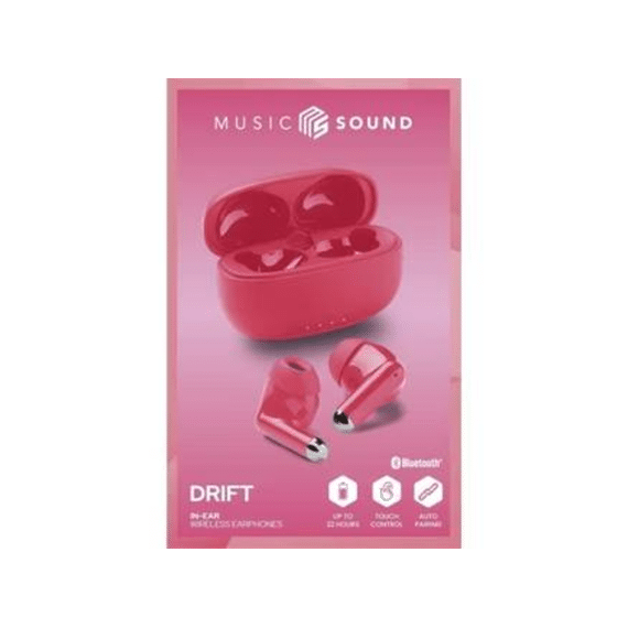 Cellularline Music Sound Drift In-ear Hoofdtelefoon Roze