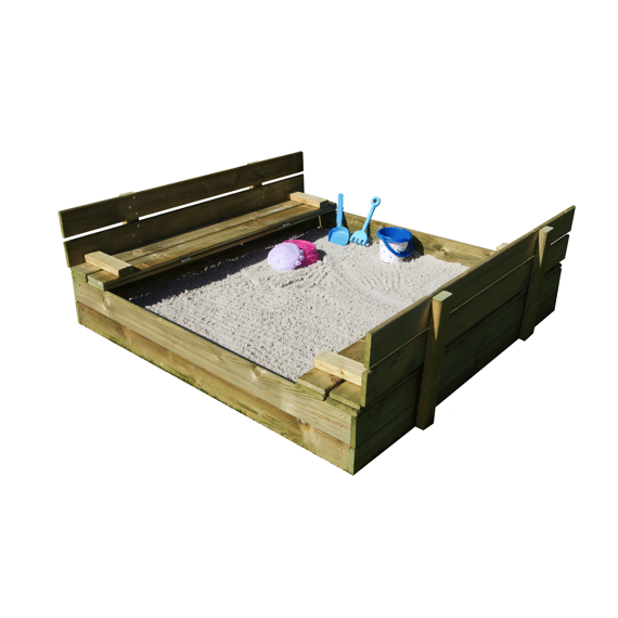 Zandbak Hout Met Deksel 120cm