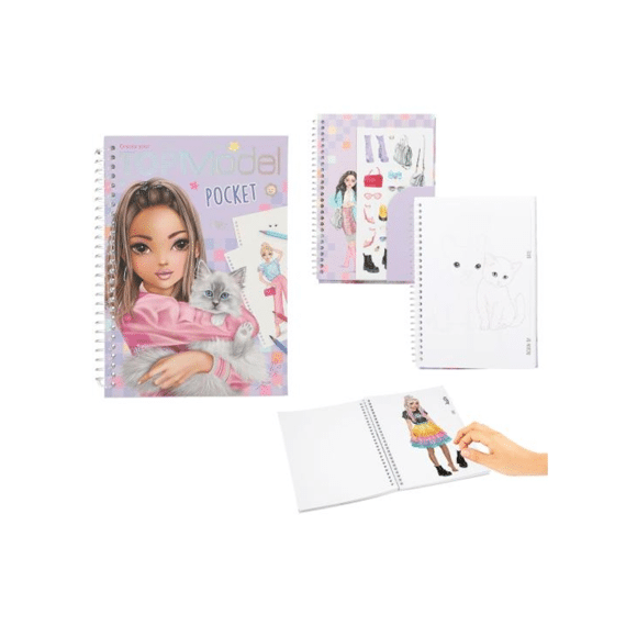 Topmodel Pocket Kleurboek