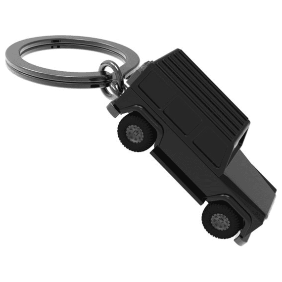 Metalmorphose Sleutelhanger 4x4 Terreinwagen