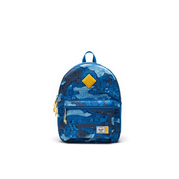 Herschel Rugzak Heritage Kids Lego Abstract Bricks Blue
