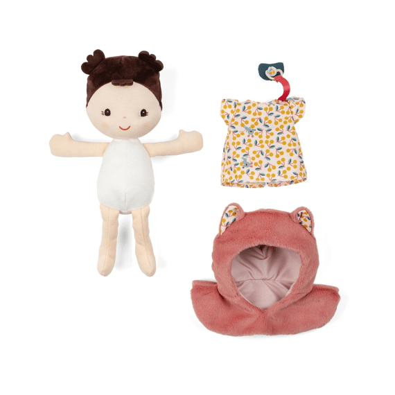 Lilliputiens Pop Jeanne En Poppendraagzak