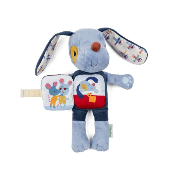 Lilliputiens Vertelknuffel Met Buikboekje Jules