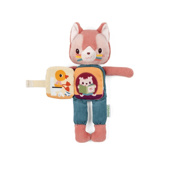 Lilliputiens Vertelknuffel Met Buikboekje Jeanne