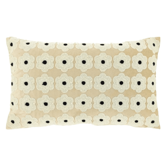 Kussen Mona 30x50cm Sand