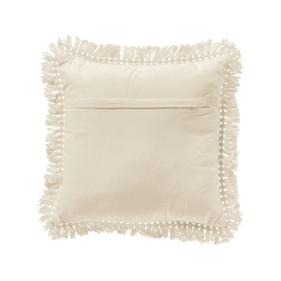 Dutch Decor Sierkussen Jonna 45x45 Cm Snow White Grs