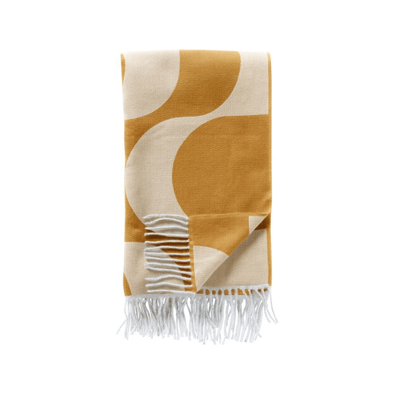 Dutch Decor Plaid Swirl 140x180 Cm Chai Tea